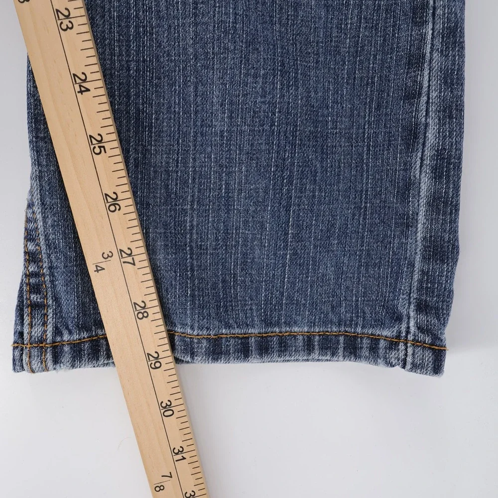 Levi's 505 Regular Fit Jeans 100% Cotton Denim Mens 36x30  (Inseam measures 29